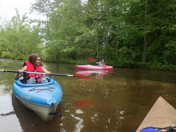 Kayaking activiy