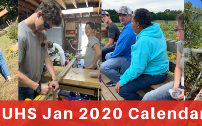 LSUHS Calendar Corral: Jan 2020