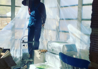 LSUHS students working on the farm