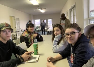 LSUHS students at a VSU workshop