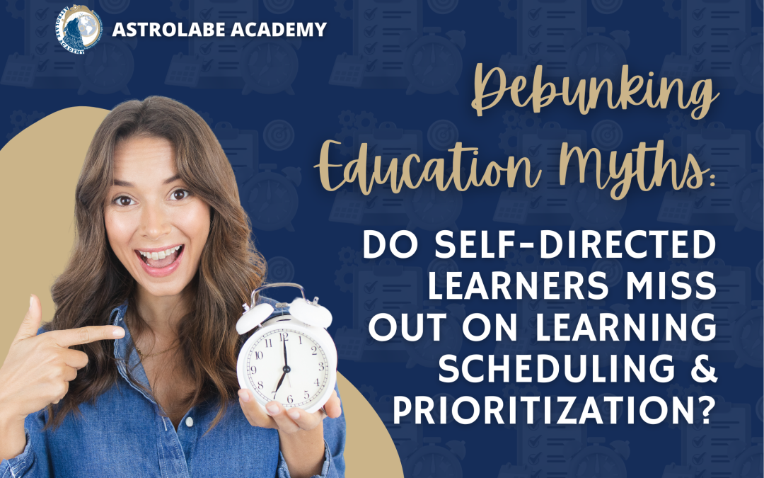 Debunking Education Myths: Do Self-Directed Learners Miss Out on Learning Scheduling & Prioritization?