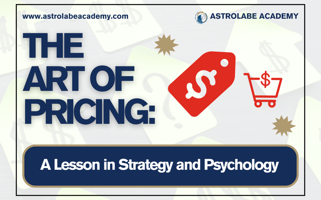 The Art of Pricing: A Lesson in Strategy and Pricing